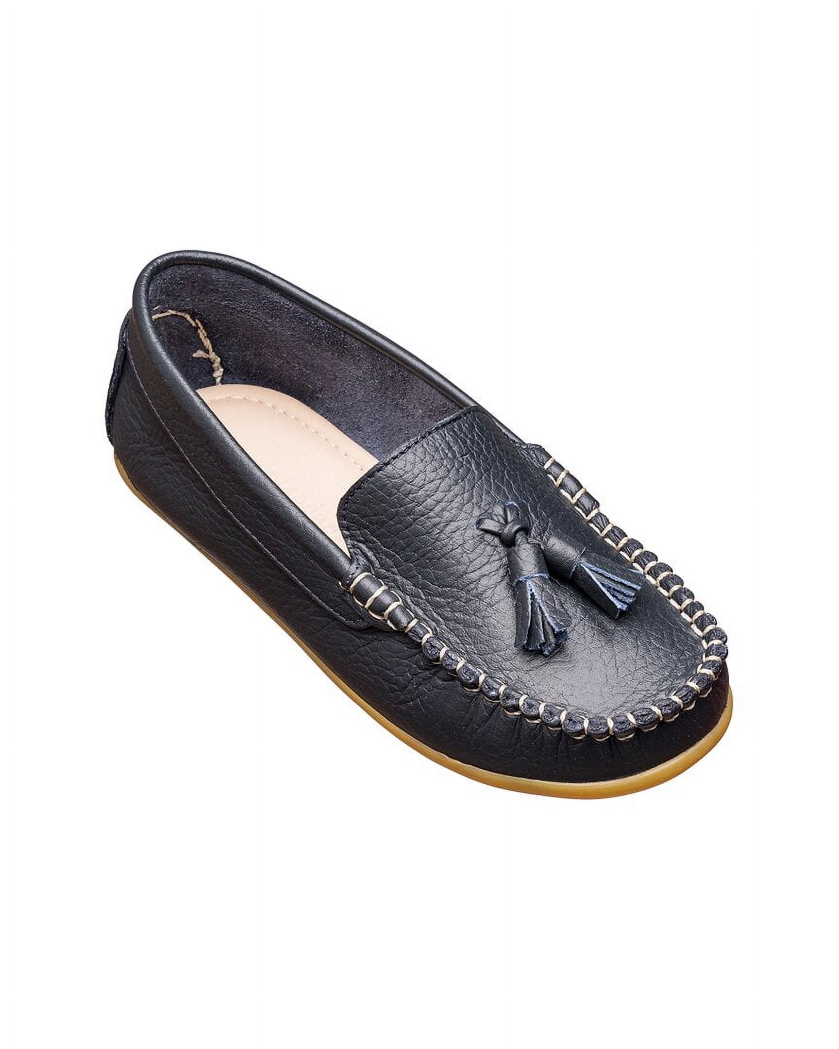 Elephantito Monaco Leather Loafer, 1.5, Blue